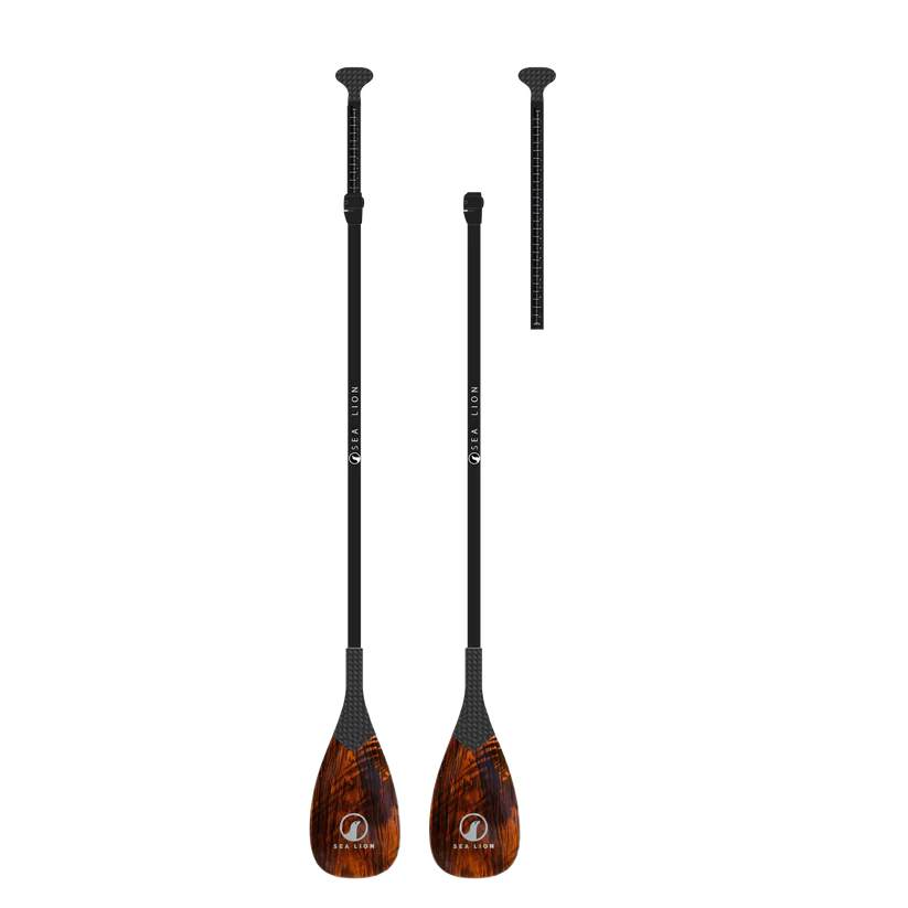 2022 2-Piece Carbon Paddle Brazilian Rosewood