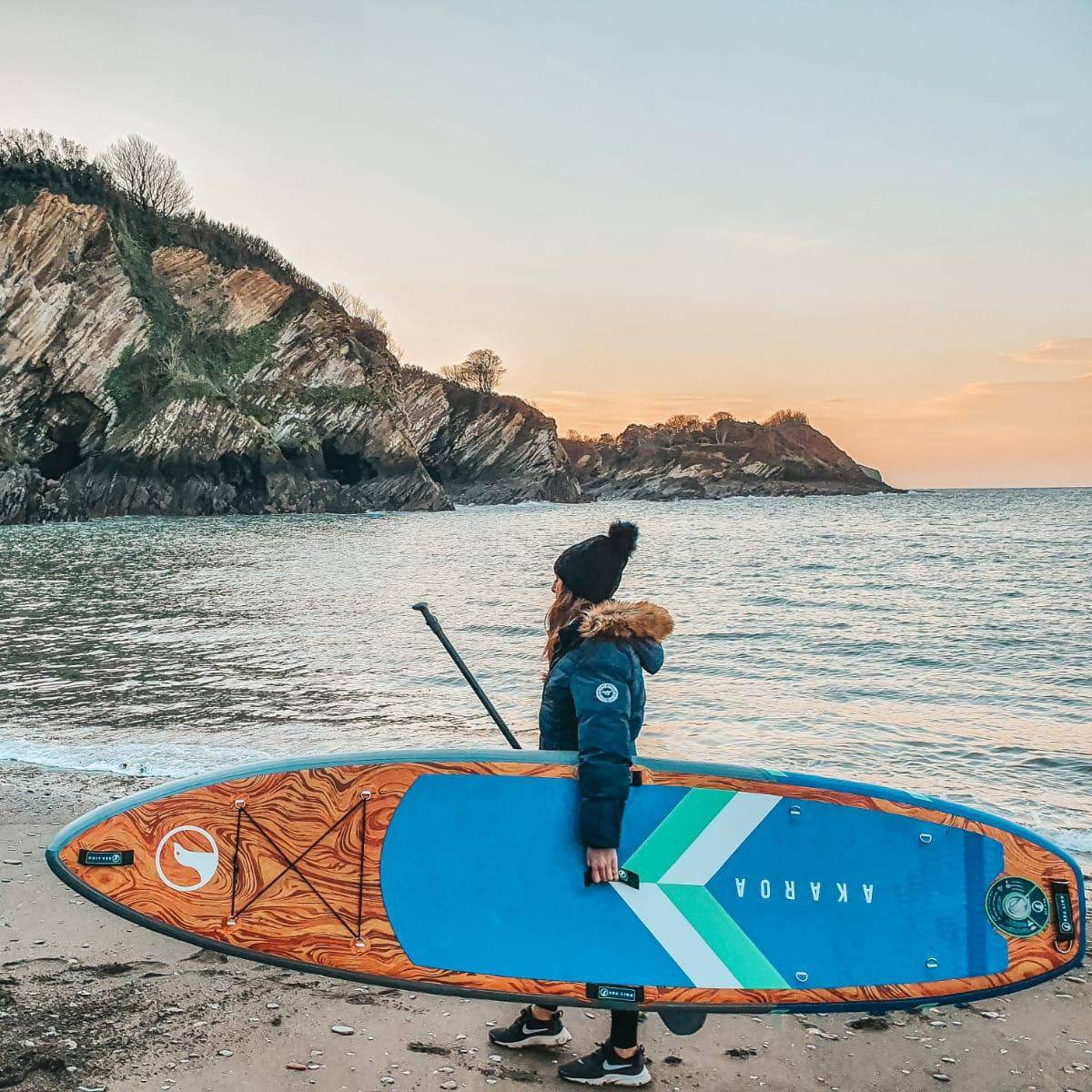 9'6" Akaroa - Inflatable SUP Board + 3 Piece Paddle