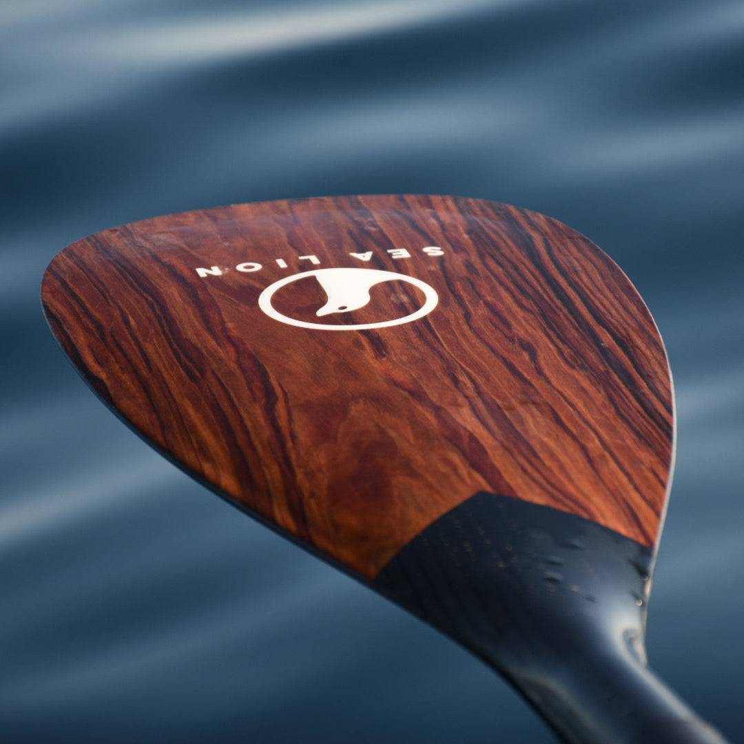 2023 2 Piece Carbon Paddle - Brazilian Rosewood - Mana Blade